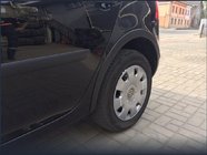 Volkswagen Golf 5 2003–2009 Wielkastlijsten (4 stuks, mat zwart) foto 3