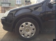 Volkswagen Golf 5 2003–2009 Wielkastlijsten (4 stuks, mat zwart) foto 1