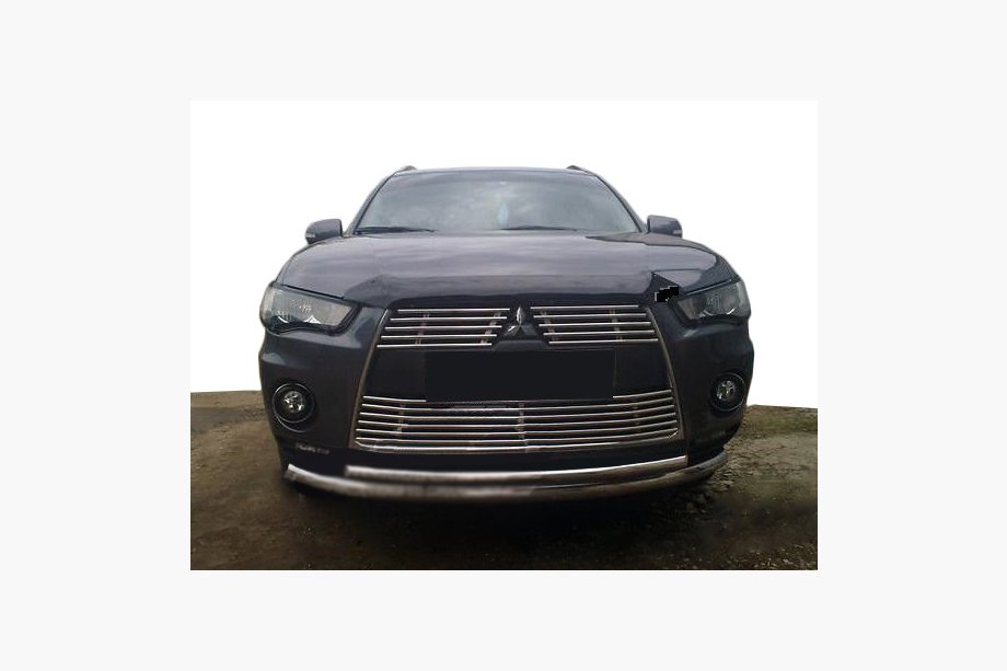Mitsubishi Outlander 2006–2012 Korte motorkapdeflector 2009-2012 (SIM) Image