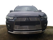 Mitsubishi Outlander 2006–2012 Korte motorkapdeflector 2009-2012 (SIM) foto 1