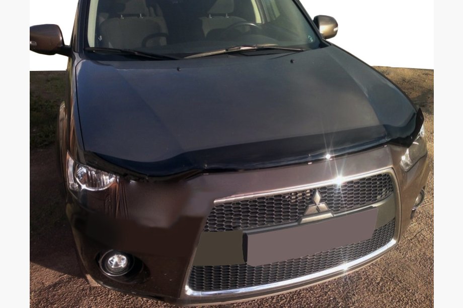 Mitsubishi Outlander 2006–2012 Motorkapdeflector lang 2009-2012 (SIM) Image