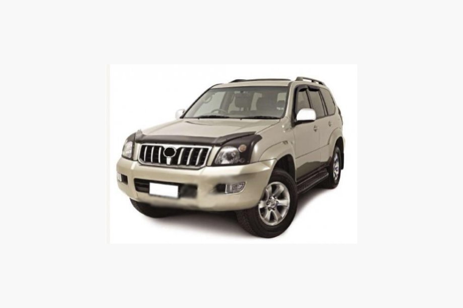 Toyota Land Cruiser Prado 120 2002–2009 Motorkapdeflector met logo (SIM) Image
