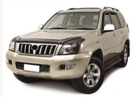 Toyota Land Cruiser Prado 120 2002–2009 Motorkapdeflector met logo (SIM) foto 1