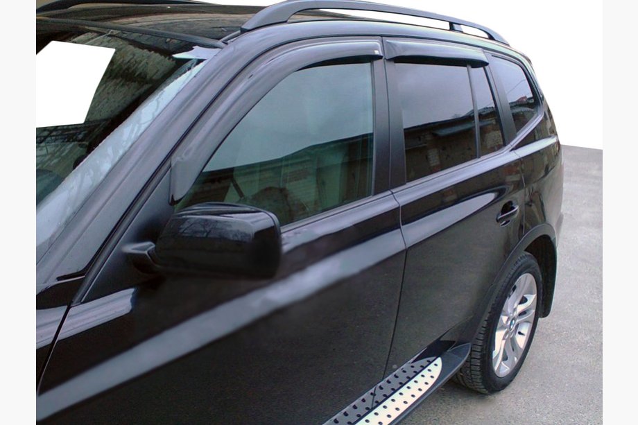 BMW X3 E83 2003–2010 Raamwindschermen (set 4 stuks, SIM) Image