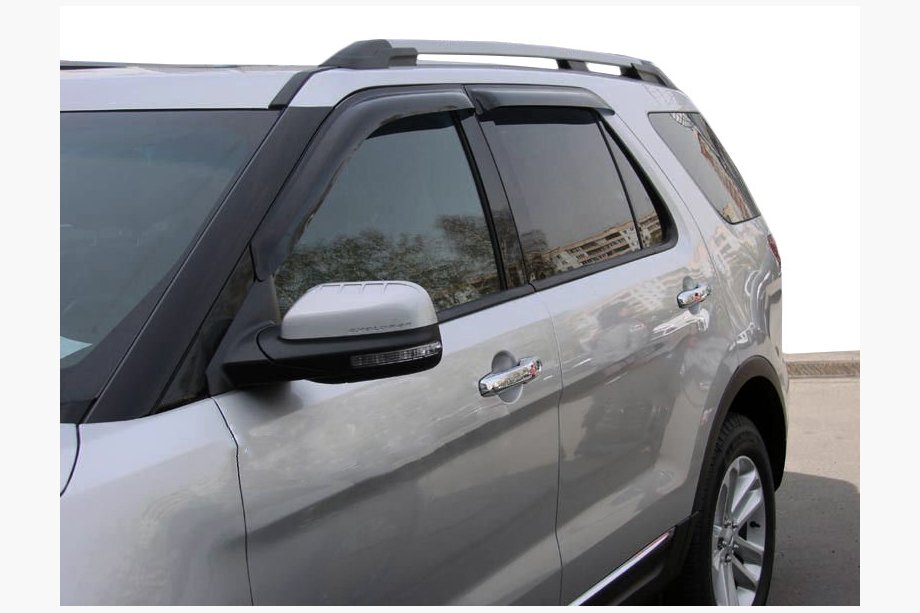 Ford Explorer 2011–2019 Raamwindschermen (set 4 stuks, SIM) Image
