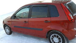 Ford Fiesta 2002–2008 Raamwindschermen (set 4 stuks, SIM) foto 1