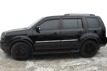Honda Pilot 2008–2015 Raamwindschermen (set 4 stuks, SIM) foto 1