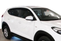 Hyundai Tucson TL 2016–2021 Raamwindschermen (set 4 stuks, SIM) foto 1
