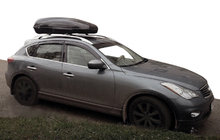 Infiniti EX 2007–2013 Raamwindschermen (set 4 stuks, SIM) foto 1