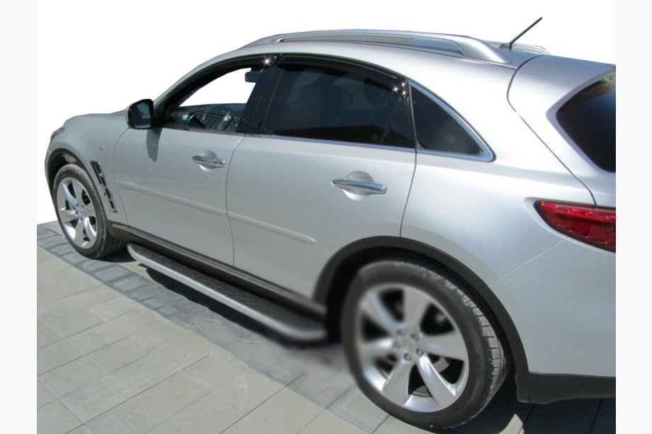 Infiniti FX 2008–2012 Raamwindschermen (set 4 stuks, SIM) Image