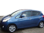 Kia Venga 2010–2019 Raamwindschermen HB (set van 4, SIM) foto 1