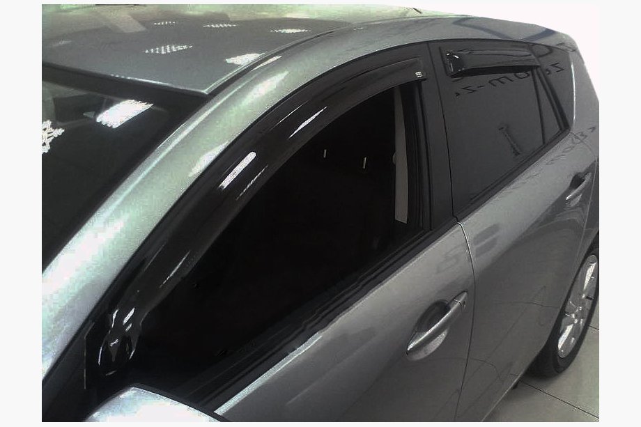 Mazda 3 2009–2013 Raamwindschermen HB (set van 4, SIM) Image