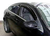 Mercedes GLC Coupé C253 2016–2023 Raamwindschermen (4 stuks, SIM) foto 1