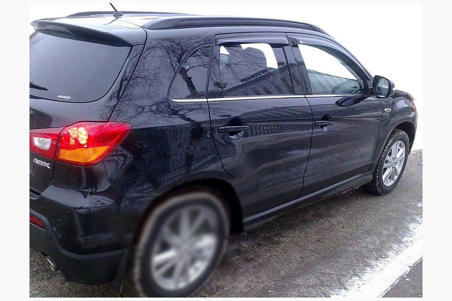 Mitsubishi ASX 2010–2023 Raamwindschermen (4 stuks, SIM) Image