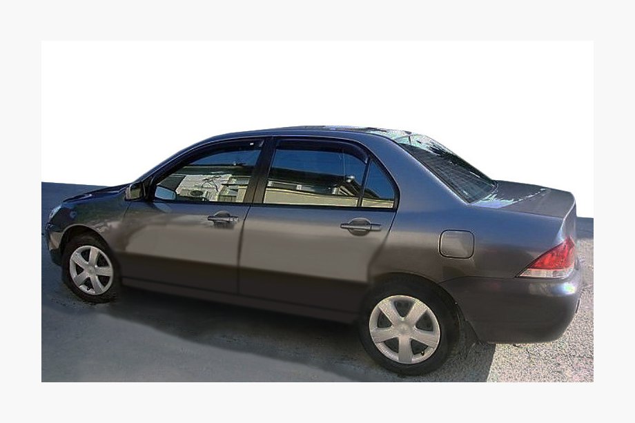 Mitsubishi Lancer 9 2004–2008 Raamdeflectoren SD (4 stuks, SIM) Image