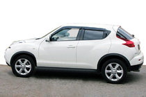 Nissan Juke 2010–2019 Raamwindschermen (4 stuks, SIM) foto 1