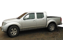 Nissan Navara 2006–2015 Raamwindschermen (4 stuks, SIM) foto 1