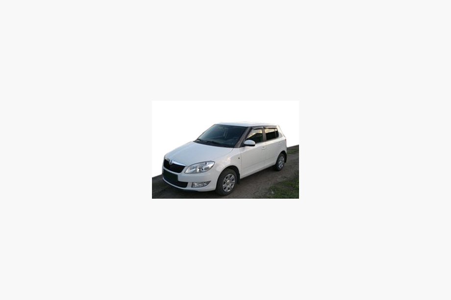 Skoda Fabia 2007–2014 Raamwindschermen HB (set van 4, SIM) Image