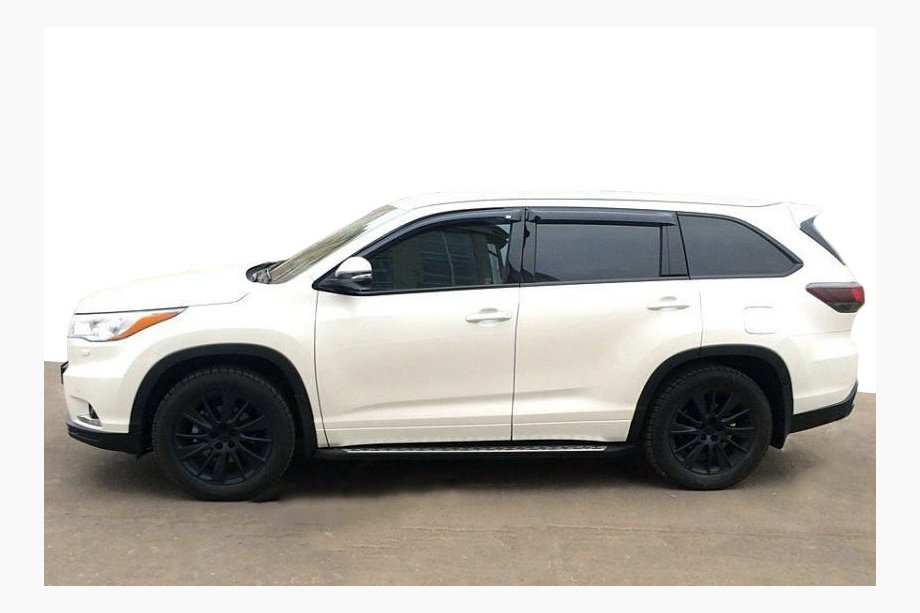 Toyota Highlander 2013–2019 Raamwindschermen (set 4 stuks, SIM) Image