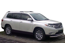 Toyota Highlander 2008–2013 Raamwindschermen (set 4 stuks, SIM) foto 1