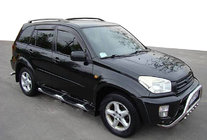 Toyota Rav 4 2001–2005 Raamwindschermen (set 4 stuks, SIM) foto 1