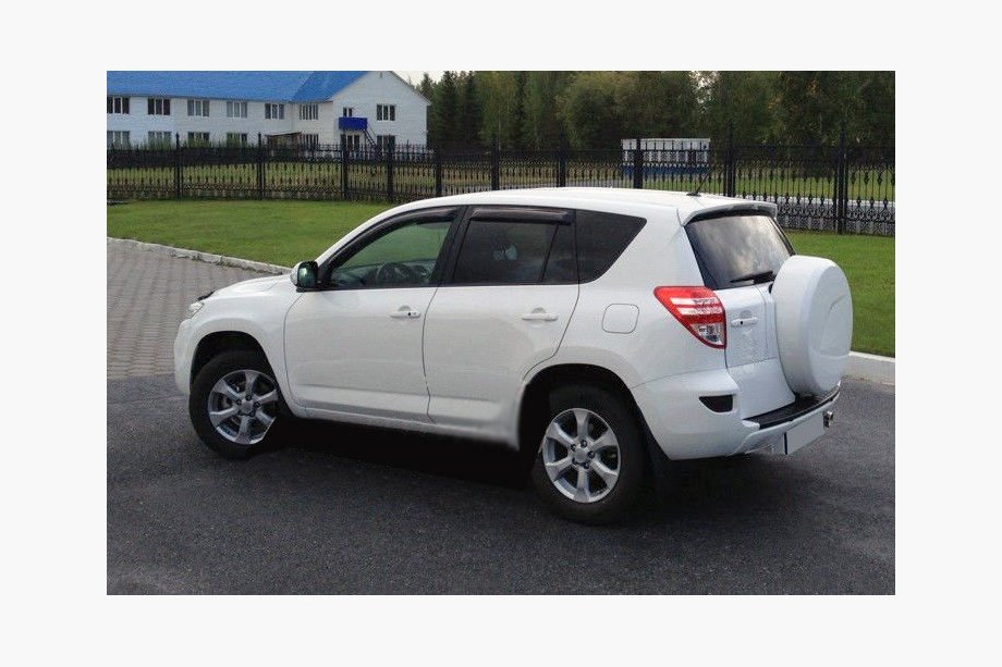 Toyota Rav 4 2006–2013 Raamwindschermen (set 4 stuks, SIM) Image