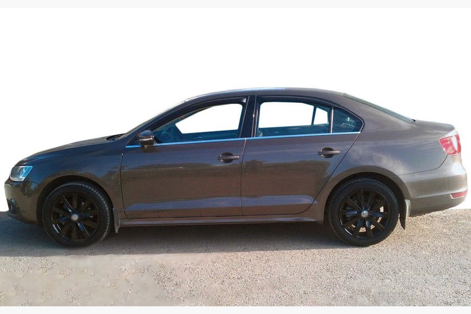 Volkswagen Jetta 2011–2018 Raamwindschermen (set 4 stuks, SIM) Image