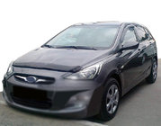Hyundai Accent 2011–2017 Motorkapdeflector 2010-2014 (SIM) foto 1