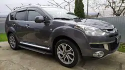 Citroen C-Crosser 2007–2013 Bosphorus Grey zijsteps (set van 2, aluminium) foto 2