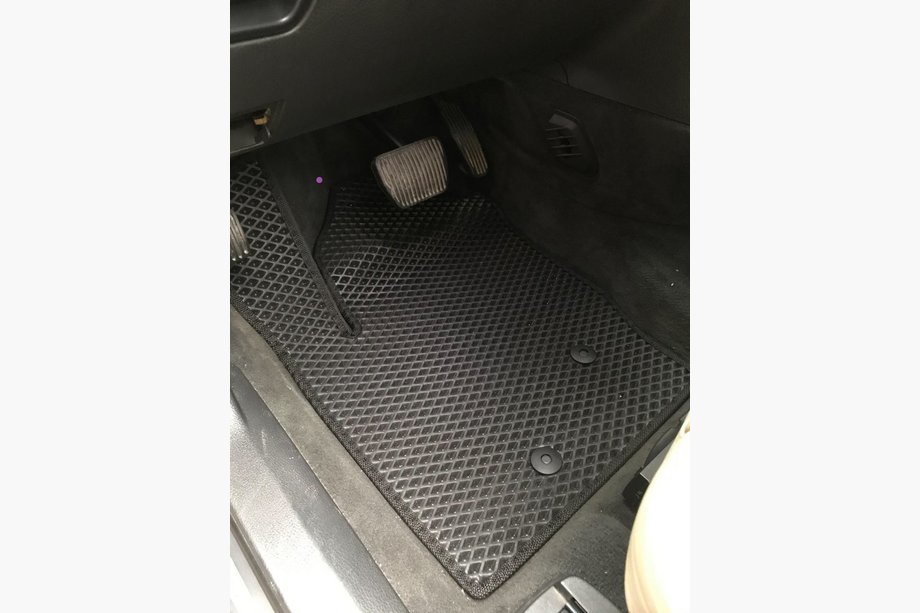 Volvo XC90 2002–2014 Polyurethaan automatten (EVA, zwart) 5-zits, 2 rijen Image