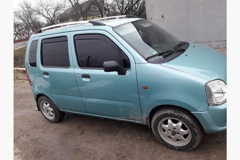 Opel Agila 2000–2007 Chromen dakrails Image