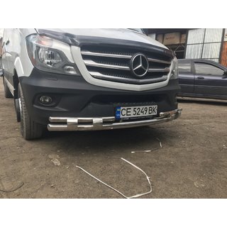 Shark voorste onderbuis (RVS) Mercedes Sprinter W906 2006–2018 foto 4
