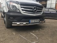 Mercedes Sprinter W906 2006–2018 Shark voorste onderbuis (RVS) Vanaf 2013 foto 4