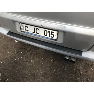 Achterbumper beschermlijst DDU-mat (ABS) foto 1