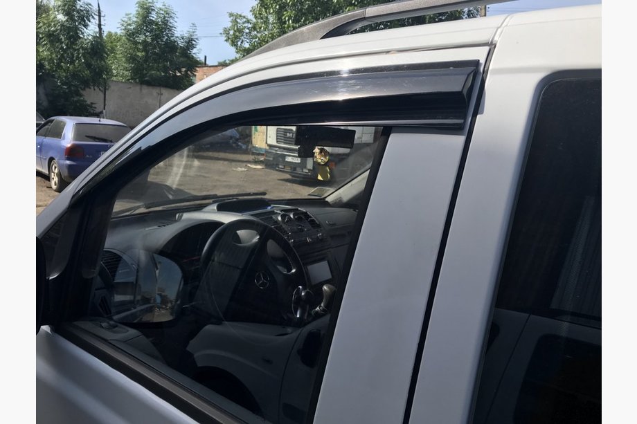 Mercedes Viano 2004–2014 Raamwindschermen (set van 2, Sunplex Sport) Image