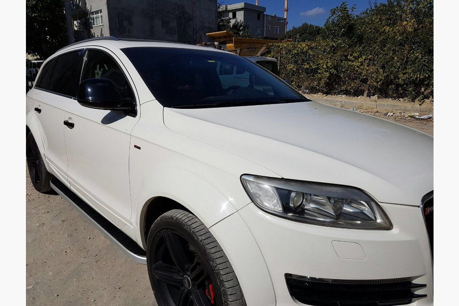 Audi Q7 2005–2015 Tayga side steps (2 stuks, aluminium) Image