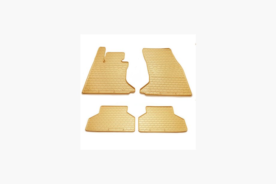 BMW 5 Serie E60/E61 2003–2010 Beige automatten (4 stuks, Stingray Premium) Image