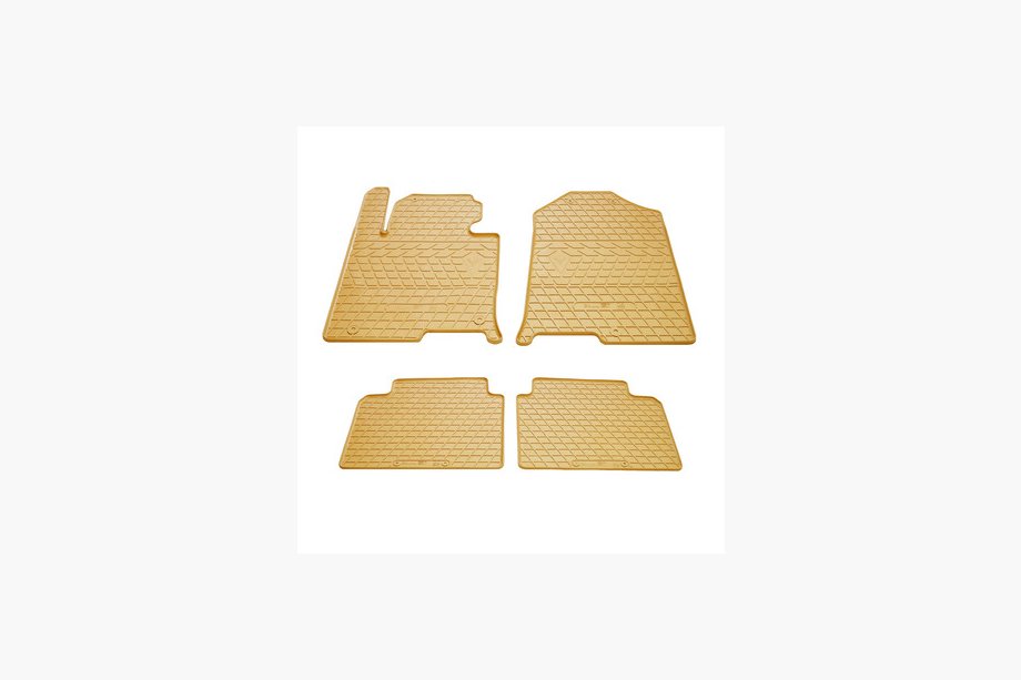 Hyundai Sonata LF 2014–2019 Beige automatten (4 stuks, Stingray Premium) Image
