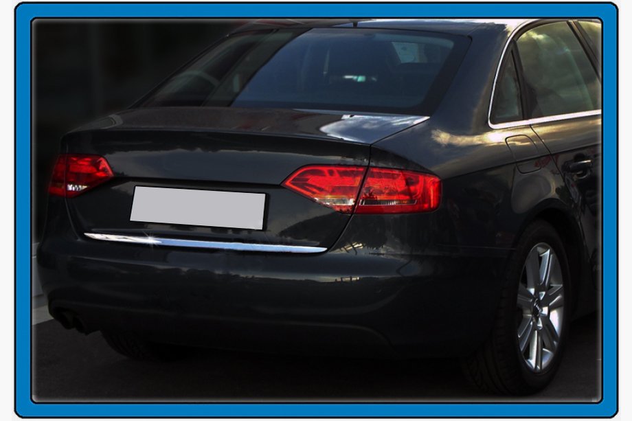 Audi A4 B8 2007–2015 Kofferrandlijst (sedan, RVS) Carmos - Turks staal Image