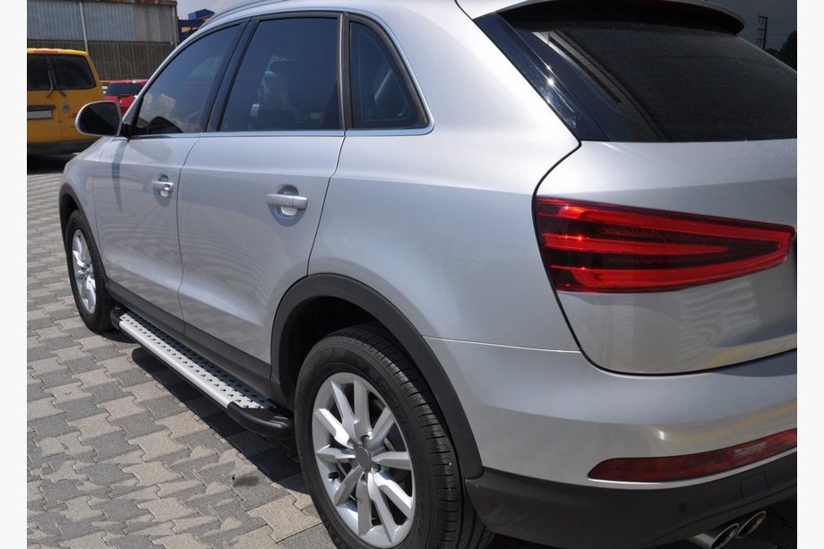 Audi Q3 2011–2019 Side steps Allmond (2 stuks, aluminium) Image