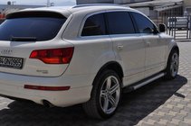 Audi Q7 2005–2015 Side steps Allmond Grey (2 stuks, aluminium) foto 1