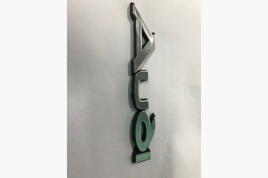 Audi 80/90 1987–1996 Audi opschrift (zelfklevend) 15,0 cm Image