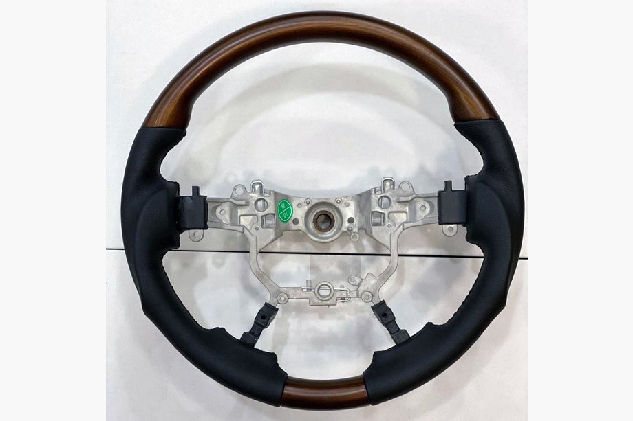 Toyota Land Cruiser 200 2007–2021 Stuurkrans (alleen rand) (Anatomico, licht hout) Image