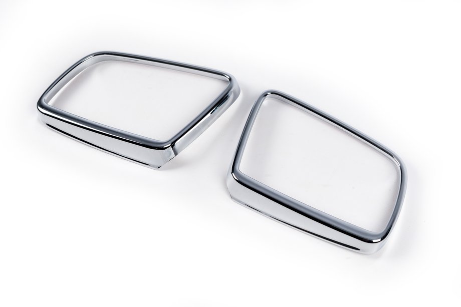 BMW 5 Serie E60/E61 2003–2010 Chroom spiegelkappen (2 st., ABS) Image