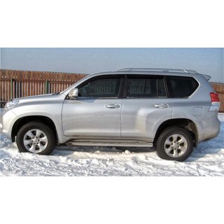Dakrails in origineel design (grijs, 2 stuks) Toyota Land Cruiser Prado 150 2009–2023 foto 4
