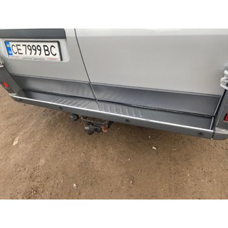 RVS beschermplaat achterbumper foto 3