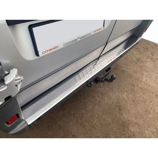 RVS beschermplaat achterbumper foto 1