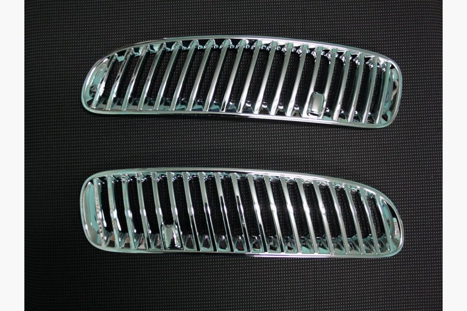BMW X5 E53 1999–2006 Sierlijsten voor ventilatieroosters (2 stuks, kunststof) Image