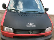 Volkswagen T4 Transporter 1990–2003 OPRUIMING! Motorkaphoes voor rechte motorkap (kunstleer) foto 1