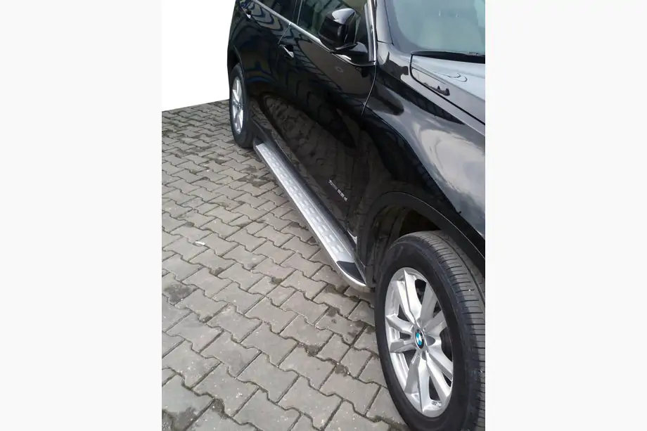 BMW X5 E70 2007–2013 Side steps MsLine Omsa (2 st., aluminium) Image
